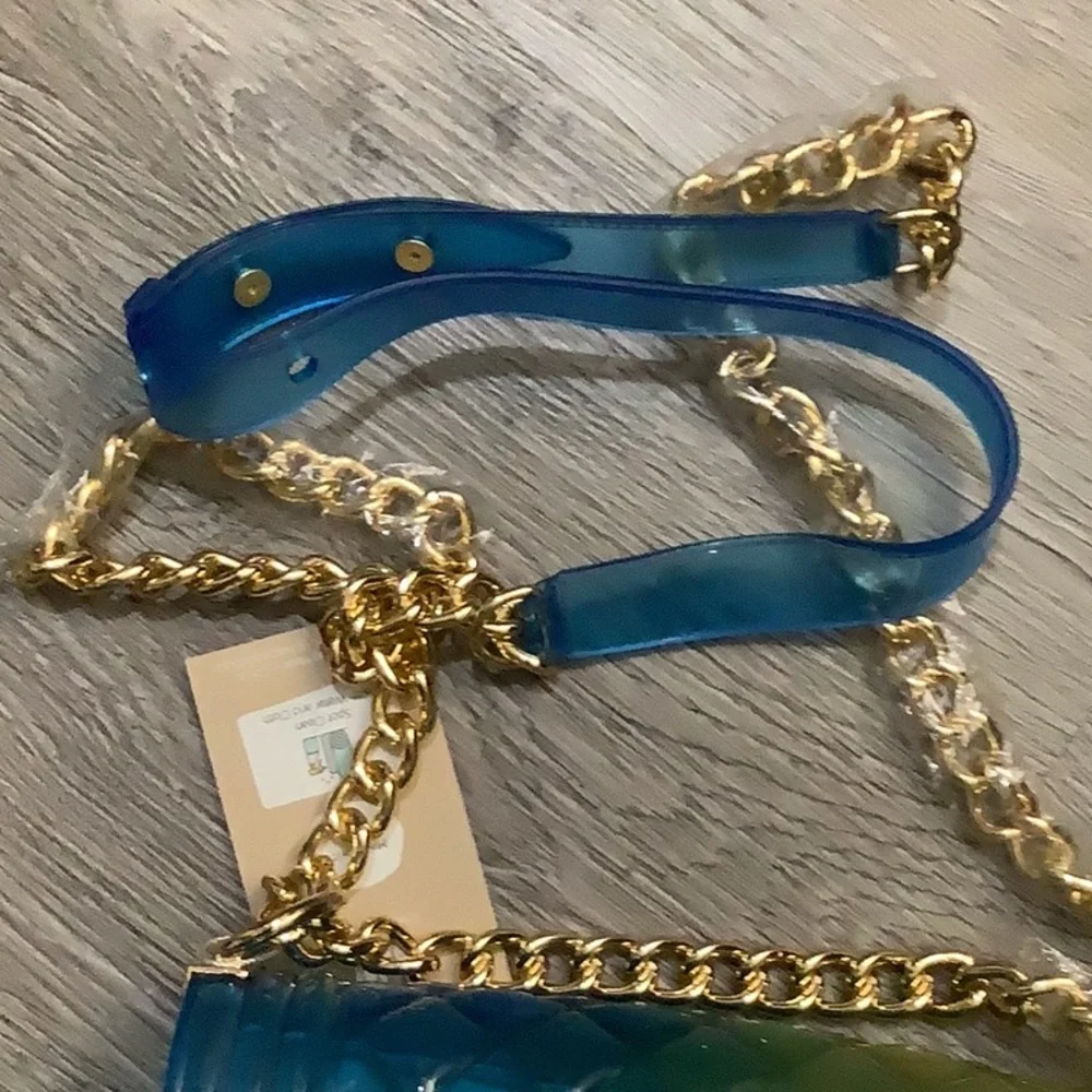 Most Wanted Transparent Two Tone Bag